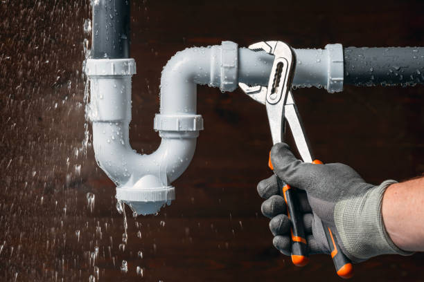 Professional Emergency Plumber technician working in Groveland, IL